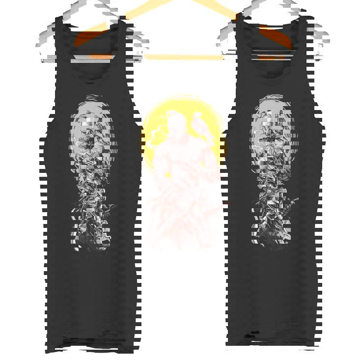 ウクライナのコサック戦士が剣を握り、ウクライナのために戦う タンクトップ