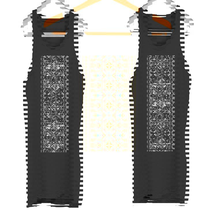 ウクライナ刺繍vyshyvanka エスニック タンクトップ