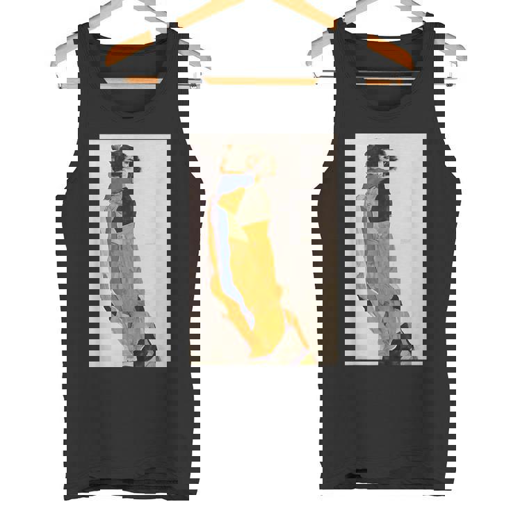 エゴン・シーレ作「ダンサー・モア」1911 タンクトップ