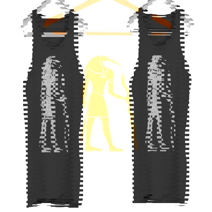 エジプトヒエログリフ ファラオ語 古代エジプト タンクトップ