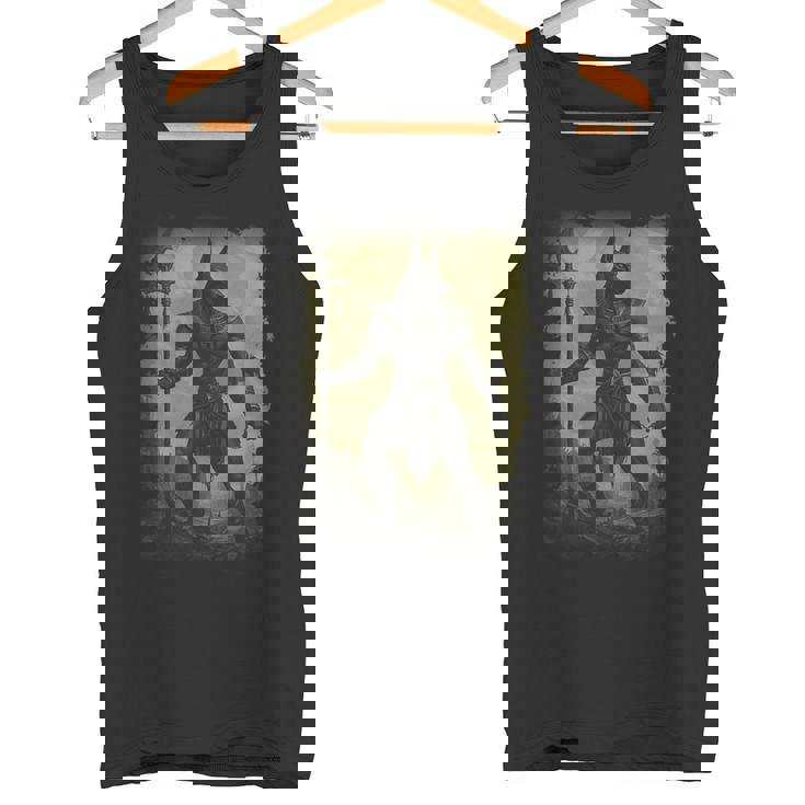 エジプト神アヌビス古代神話 タンクトップ