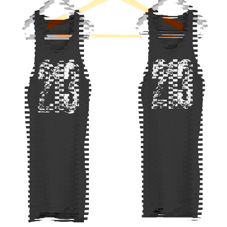 エリアコード 213 ロサンゼルス カリフォルニア La エリアコード Ca 213 タンクトップ