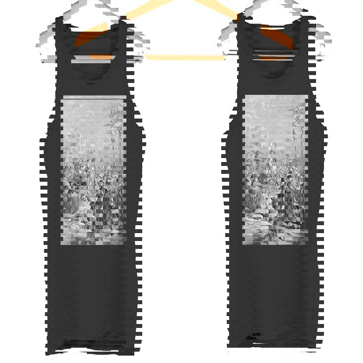 エルサレムへのイエスの参入 グスターヴ・ドーレ聖書芸術 タンクトップ