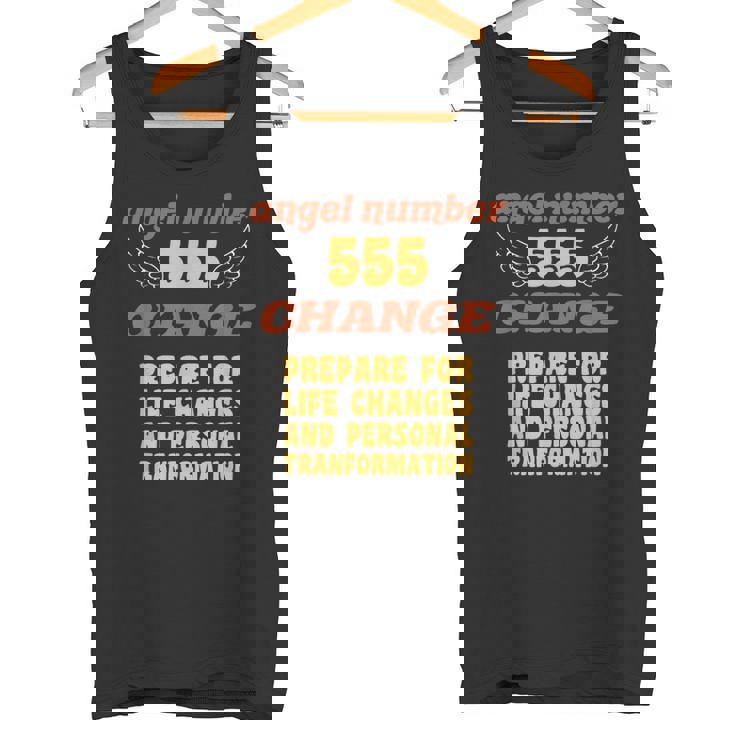 エンジェルナンバー555変更数秘術パーソナルナンバー555 タンクトップ