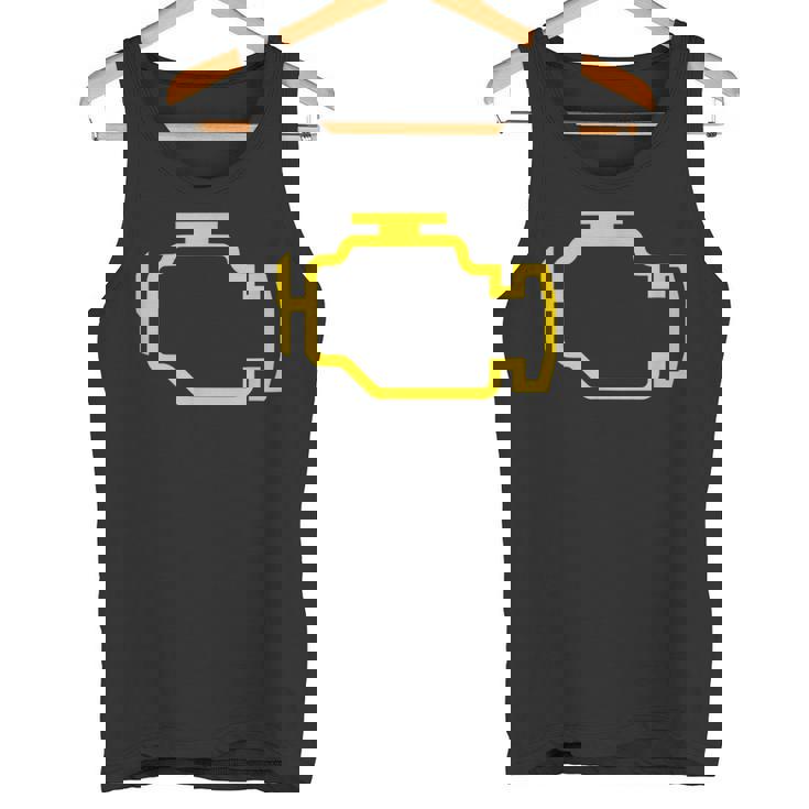 エンジンライトをチェック タンクトップ