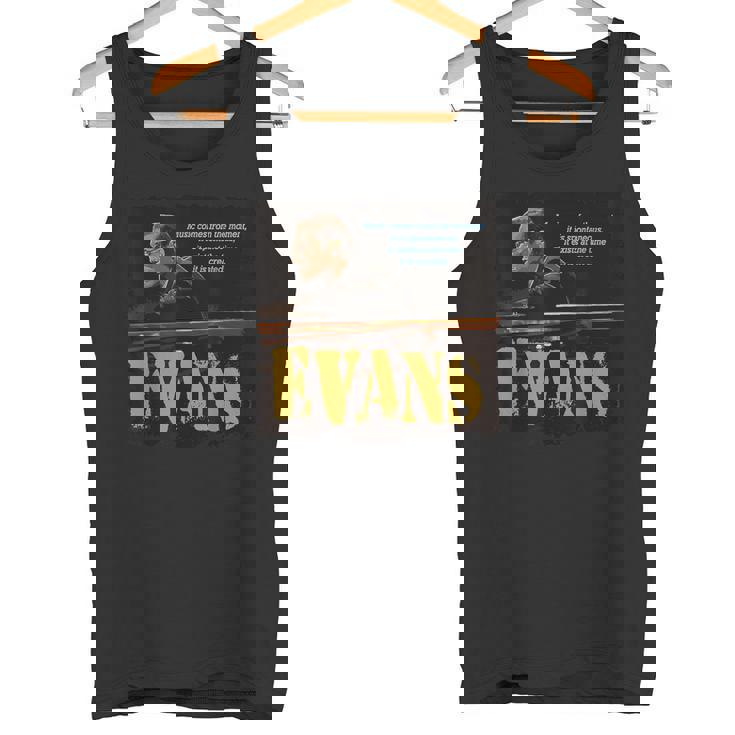 エヴァンス ジャズ 知恵 ピアニスト ミュージシャン タンクトップ