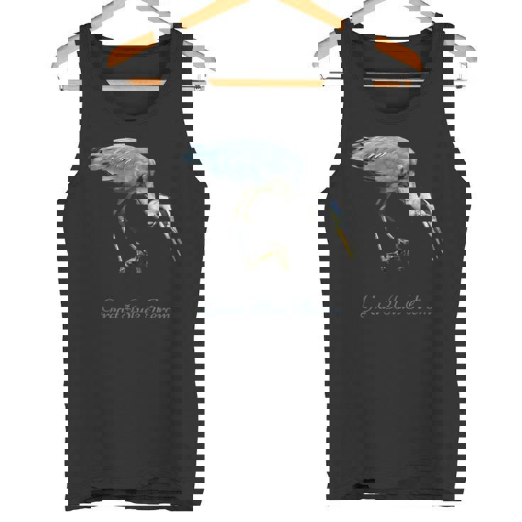 オオアオサギ 鳥類学 タンクトップ