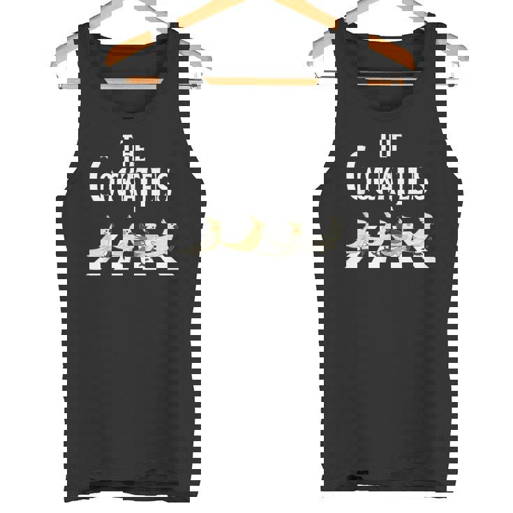 オカメインコ、かわいいオカメインコ、鳥好きの面白いギフト。 タンクトップ