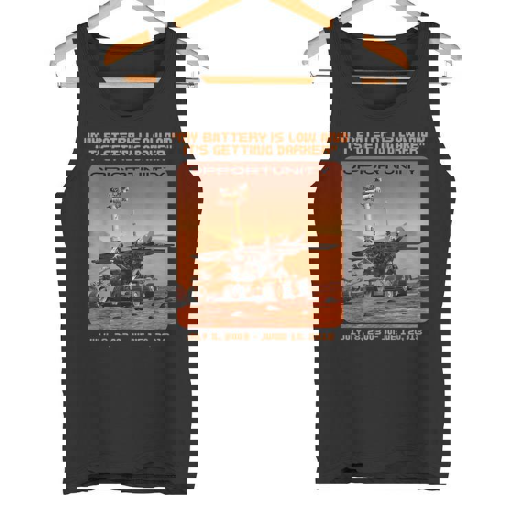 オポチュニティ 火星探査機 最後の言葉 タンクトップ