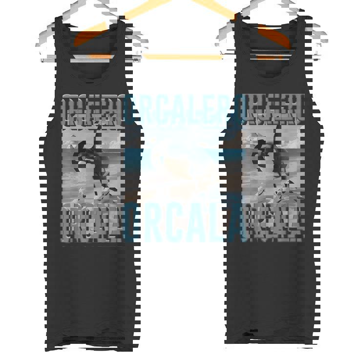 オルカレロ オルカラ オルカラ オルカ イタリア ブレイン モンスター Ai キッズ タンクトップ