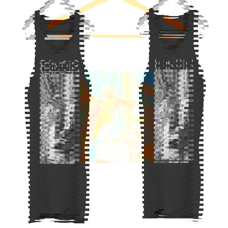 オーギュスト・ルノワール-ピアノに向かう二人の少女-ミュージシャン タンクトップ