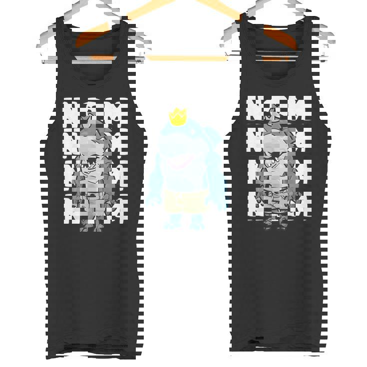 オーシャンキング シャーク ハングリーシャーク キング Eat Now Nom タンクトップ