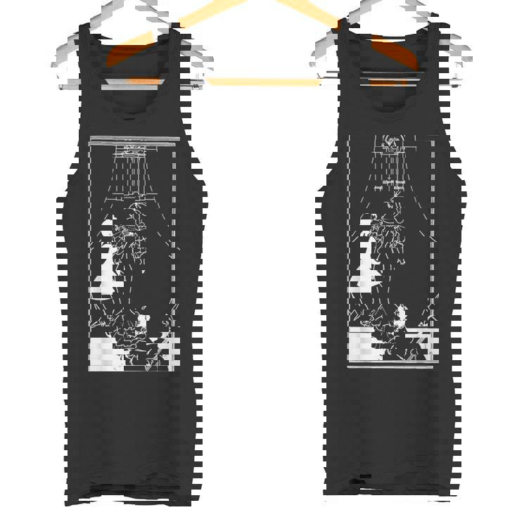 オーブリー・ビアズリーによるマリオネット3世のバレエ1894 タンクトップ