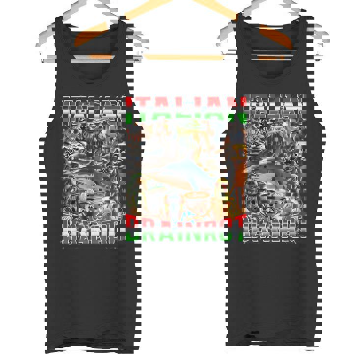 オールイタリアンブレインローミーム-イタリアンブレインロット タンクトップ