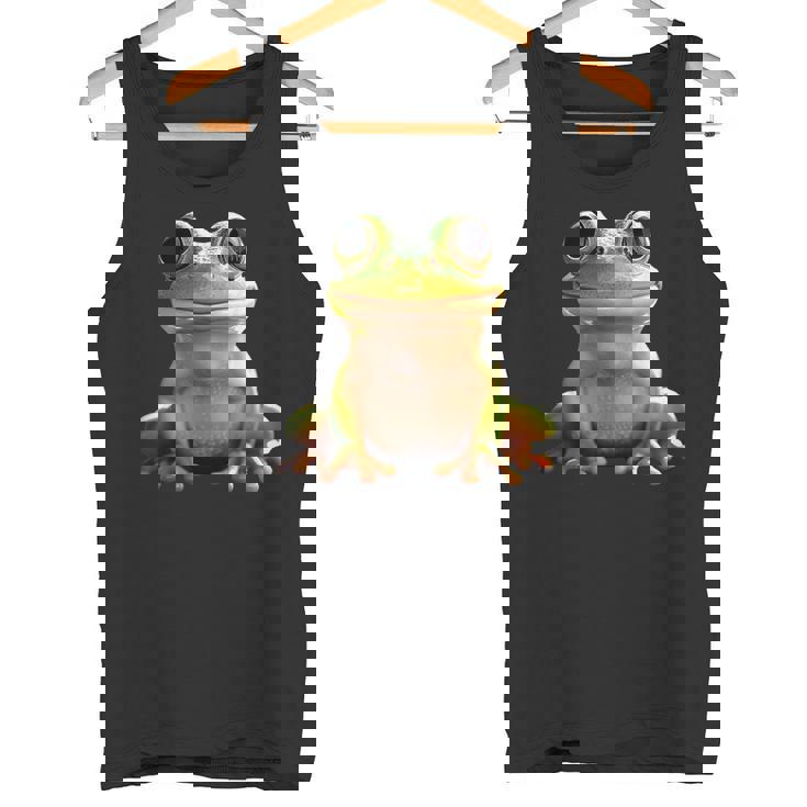 カエル アマガエル 赤ちゃんカエル かわいいカエル タンクトップ