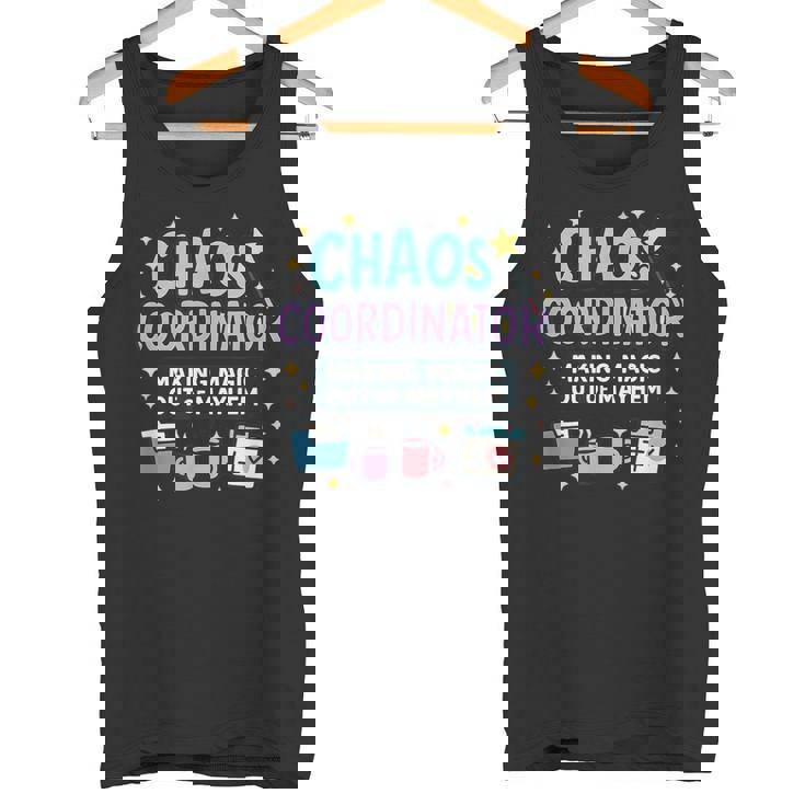 カオスコーディネーター 魔法のように混乱を整える人へ タンクトップ