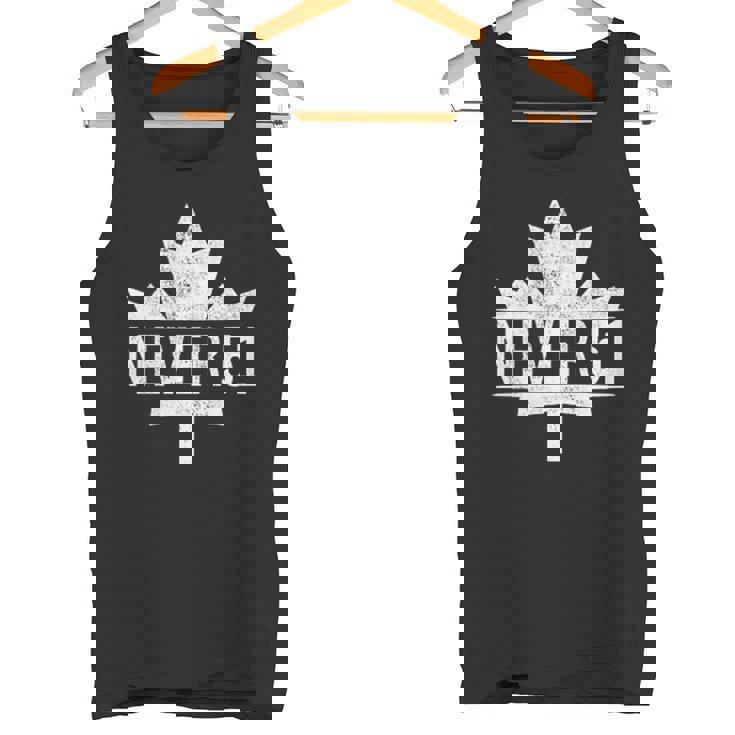 カナダ Never 51 Never 51Sttate カナダ カナダ 国旗 タンクトップ