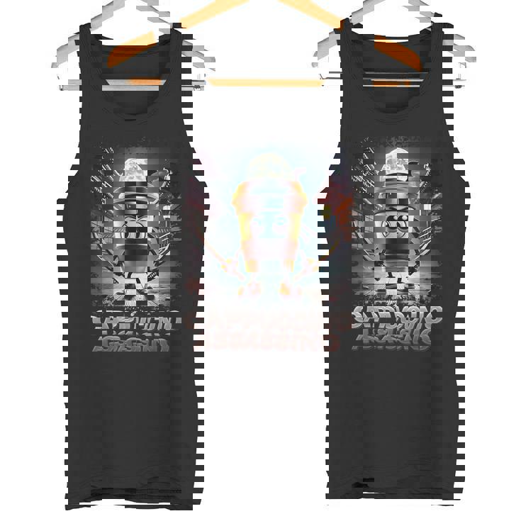 カプチーノ アサシーノ イタリアン ブレイン ミーム タンクトップ