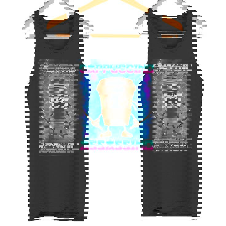 カプチーノ アサシーノ イタリアン ブレイン ミーム インターネットミーム タンクトップ