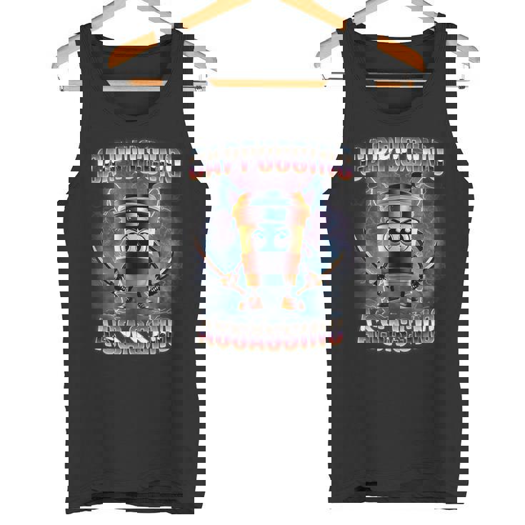 カプチーノ アサシーノ ブレイン ロート イタリアン ミーム タンクトップ