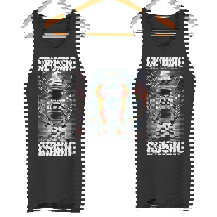 カプチーノ・アサシーノ イタリアンブレインロットミーム タンクトップ