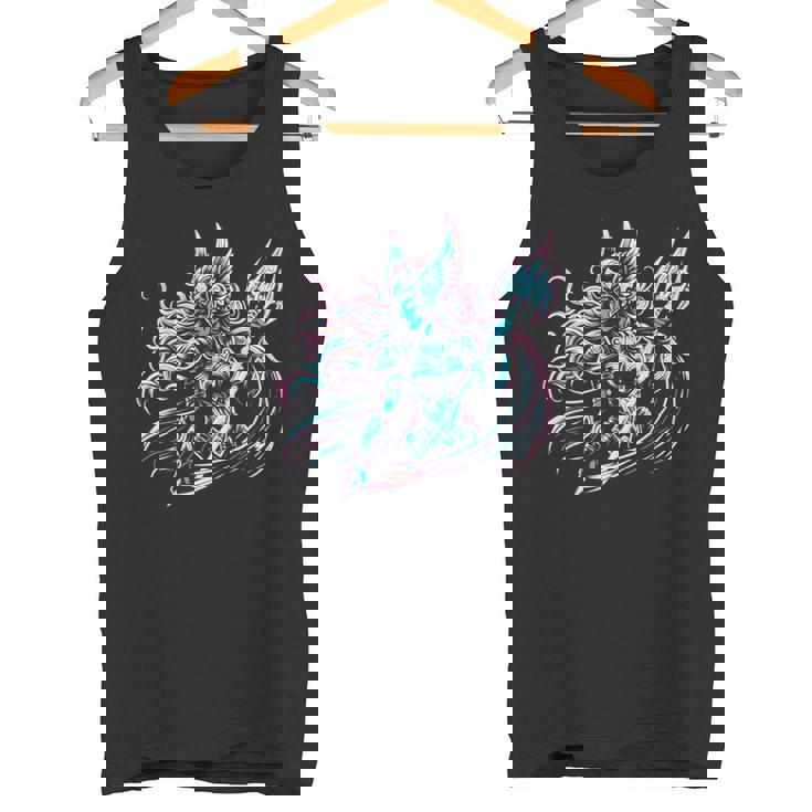 カラフル バイキング ブライトヴァルキリー 北欧神話 タンクトップ