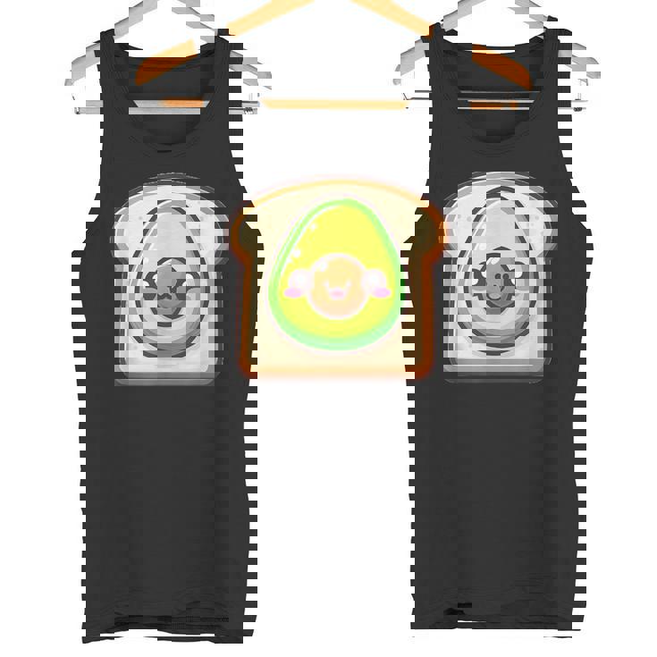 カワイイ アボカドトースト タンクトップ