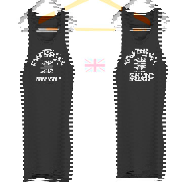 カンタベリー イングランド イギリス イギリス シティ ユニオンジャック フラッグ タンクトップ