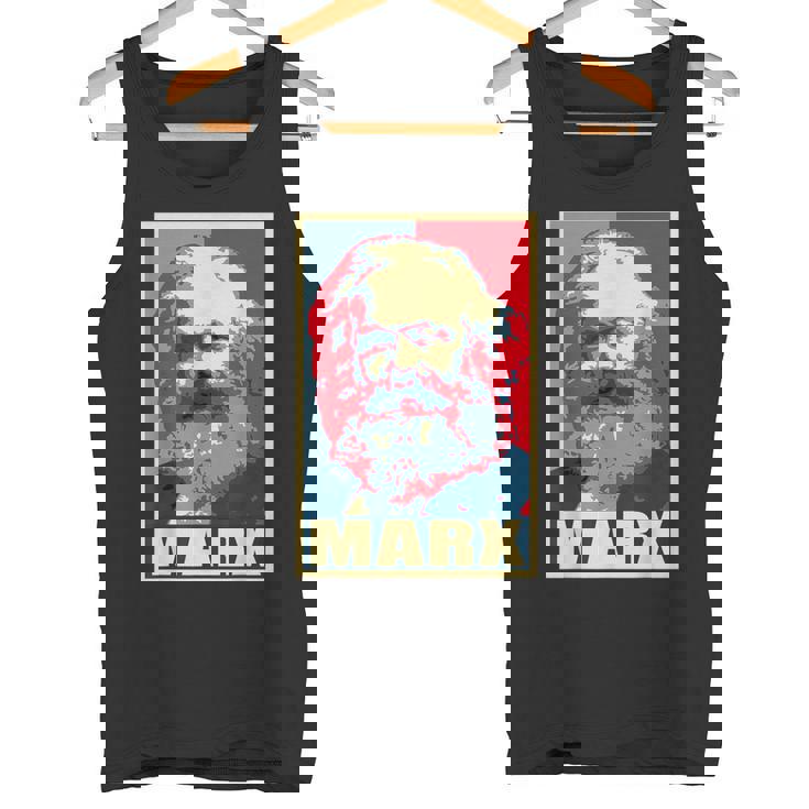 カール・マルクス プロパガンダ ポスター ポップアート タンクトップ