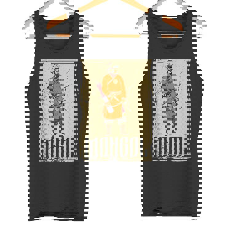 カーン・チンギス国家アジアモンゴル系征服戦士 タンクトップ