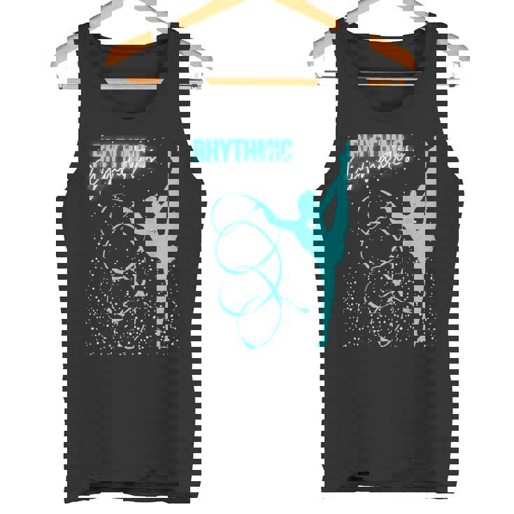 ガールズ 新体操 ティール タンクトップ