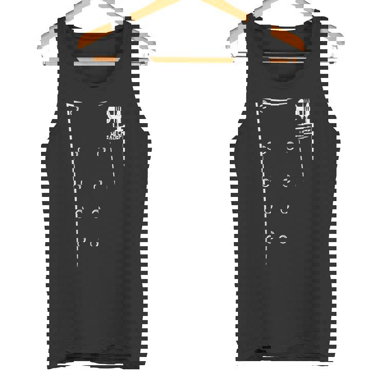 キッチン用品 デザイン ヘッドシェフ 料理服 タンクトップ