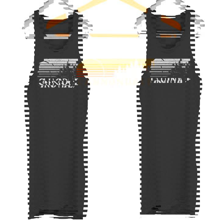 キャノンデール、Ct ヴィンテージ エバーグリーン サンセット 80年代 レトロ タンクトップ