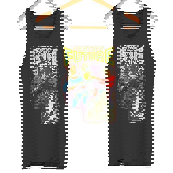 キャプテンフューチャー ヴィンテージfパルプアート タンクトップ