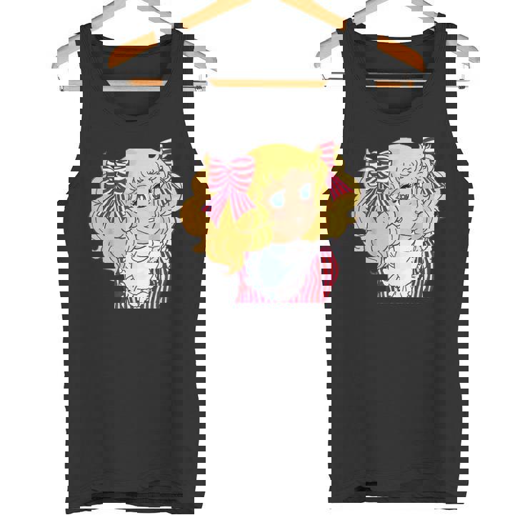 キャンディ キャンディ 日本 レトロ ヴィンテージ 80年代 アニメ 漫画 タンクトップ