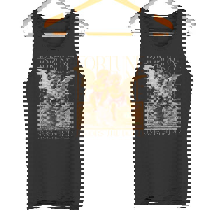 キューピッドとサイケ 2人の天使の赤ちゃん ドルフォーチュンアート タンクトップ