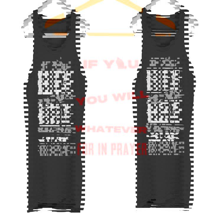 キリスト教信仰のモチベーションを高めると信じるなら タンクトップ