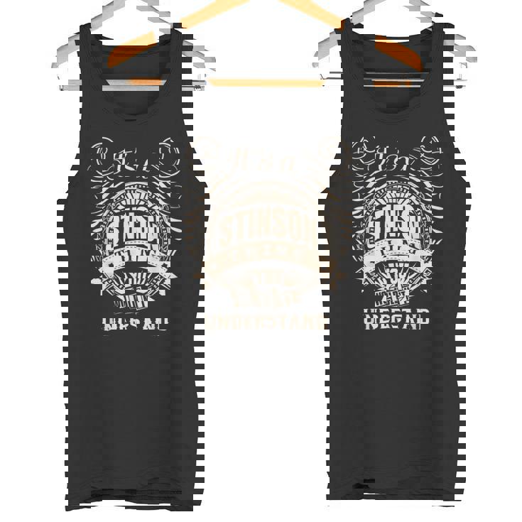 ギフトには理解できないスティンソンです。 タンクトップ