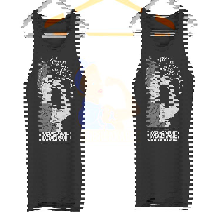 ギラン・バレー症候群啓発戦士 割れない彼女 タンクトップ