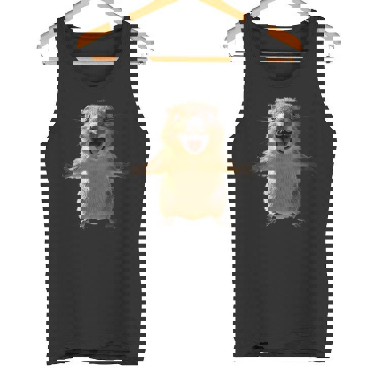 クオッカ・ビー・クオッカ クオッカとハッピー・スマイル タンクトップ