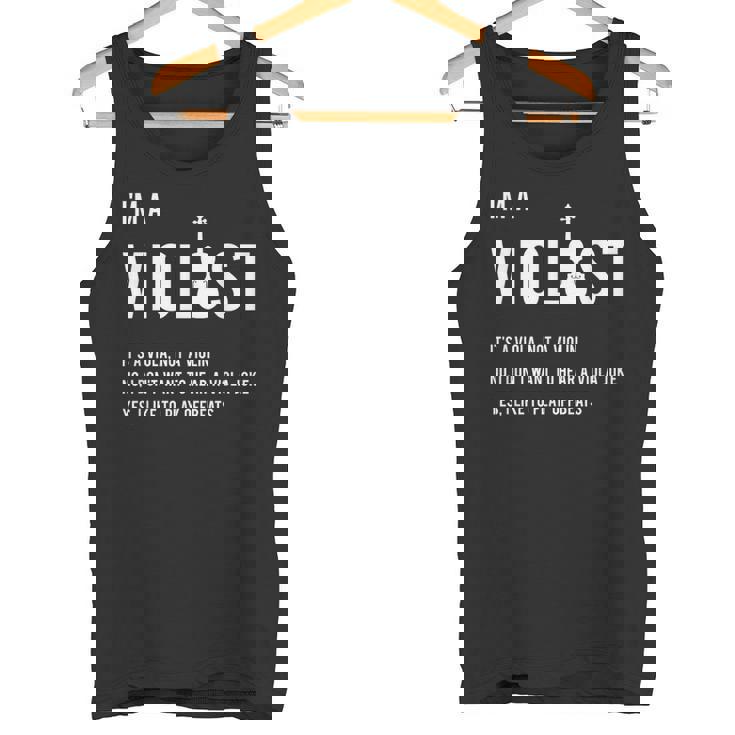 クラシック音楽 音楽好き ヴィオラ好き おもしろ ヴィオラ奏者 ヴィオラ ジョーク ビオラ タンクトップ