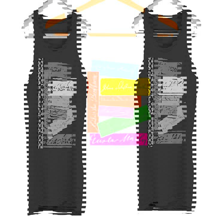 クラシック音楽作曲家 バッハ・ベートーヴェン・グスタフ・マーラー タンクトップ