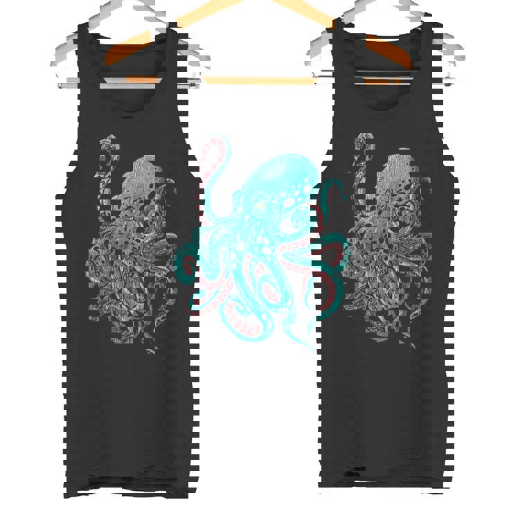 クラーケン タコ タンクトップ