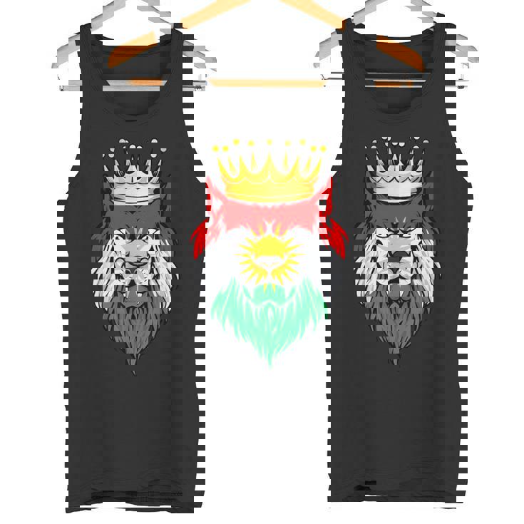 クルディスタン国旗クルド語 タンクトップ