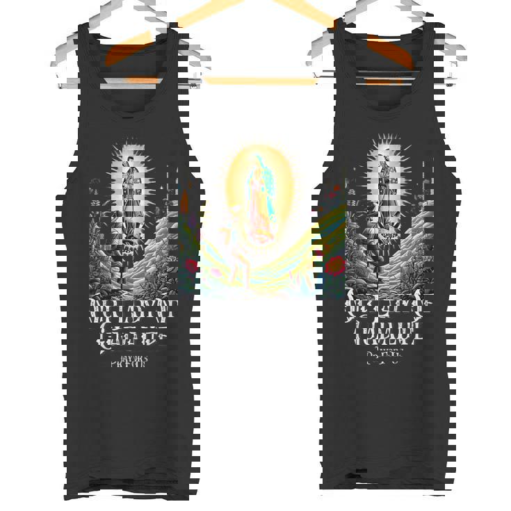 グアダルーペの聖母マリアカトリック タンクトップ