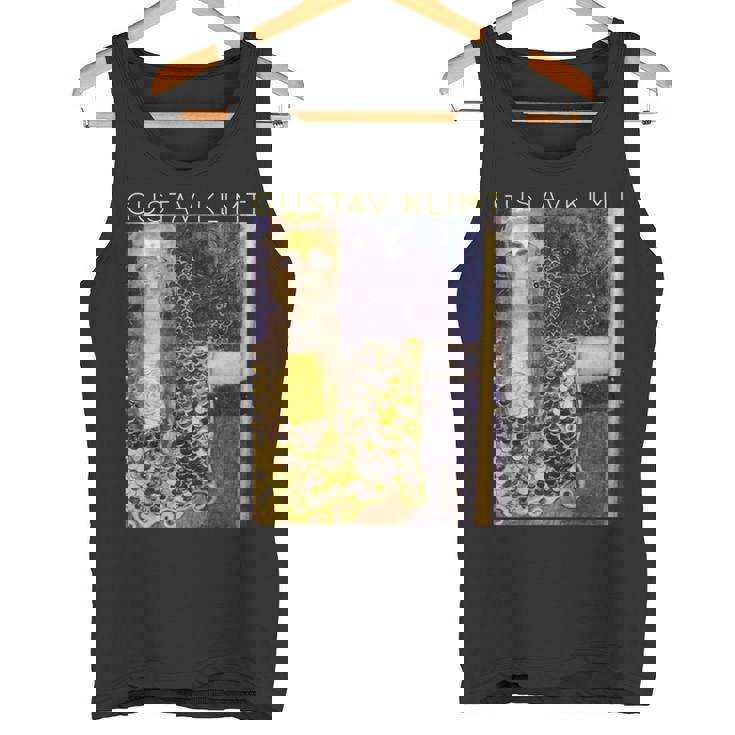 グスタフ・クリムト パラス・アテネ アーティスト向け 長袖tシャツ タンクトップ