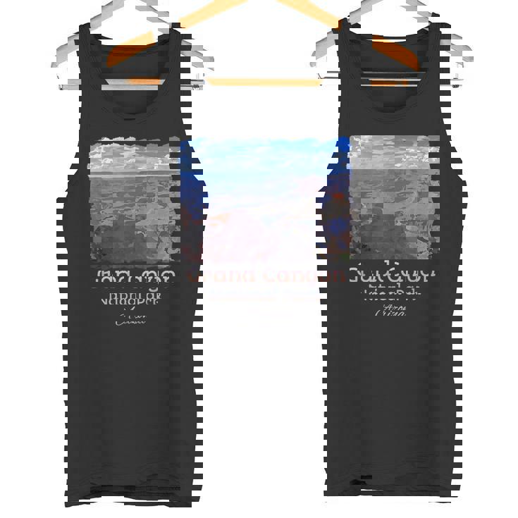 グランドキャニオン国立公園、アリゾナ州カラフルシーニックtシャツ タンクトップ