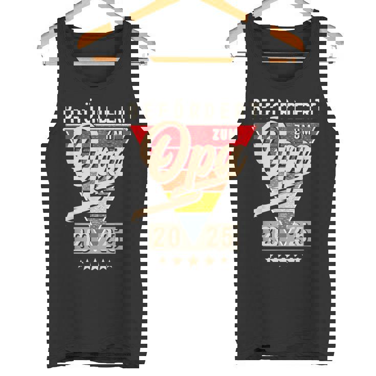 グランパ2025に昇格-ベストグランパ タンクトップ