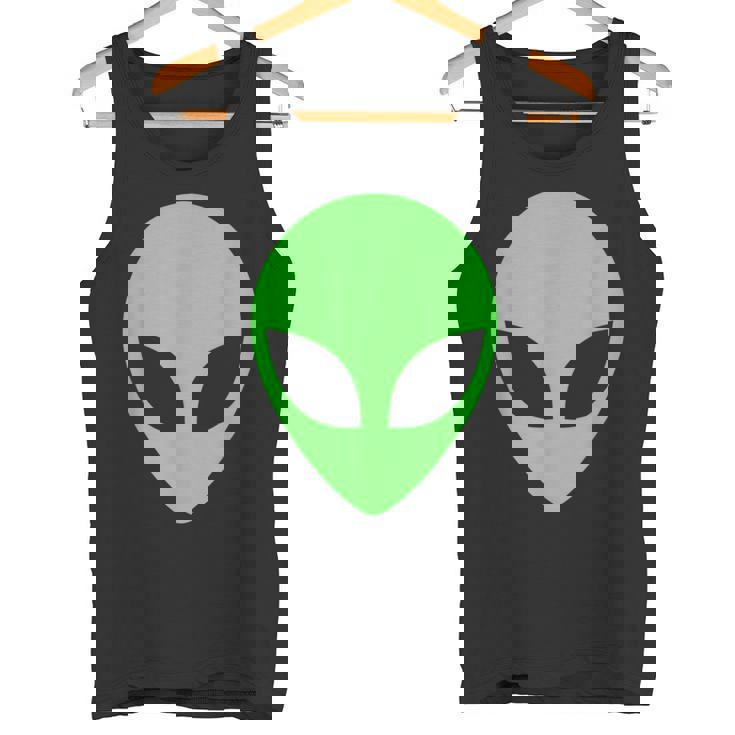 グリーンエイリアンヘッドアパレル 90年代スタイル ファニー エイリアン タンクトップ