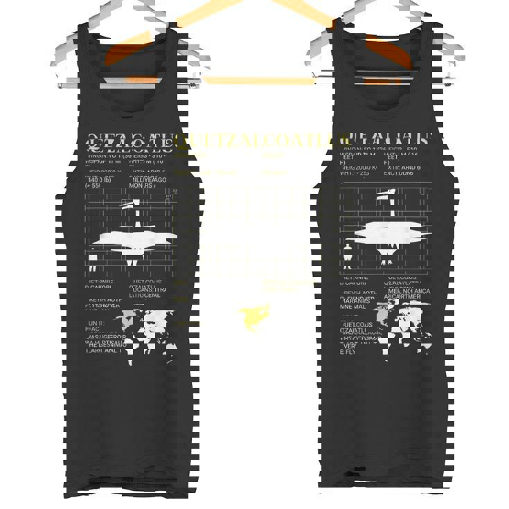 ケツァルコアトルス絶滅した巨大翼竜古生物学 タンクトップ